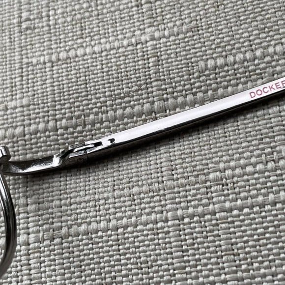 Dockers Men Eyeglasses Frame Gunmetal Tone Glasses Frame - Picture 10 of 12